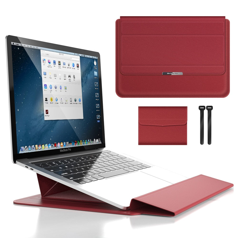 Laptoptas Met Standaard Opvouwbaar 2 In 1 Beschermhoes 11-16 Inch | Sansoti