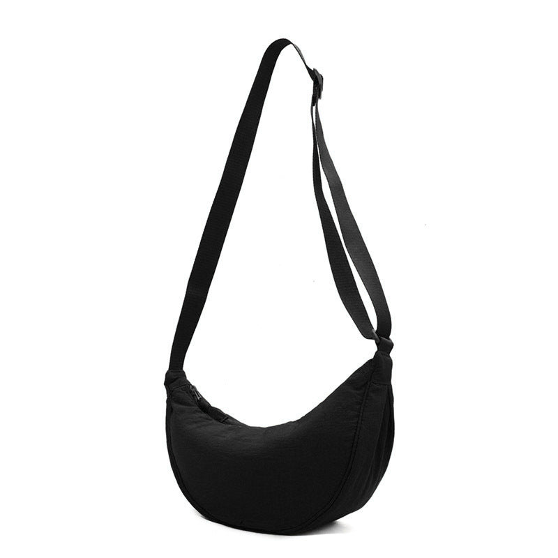 Halve Maan Schoudertas Kunstleer Elegante Damestas Crossbody Handtas Mode Accessoire Casual Dagelijks Gebruik | Sansoti