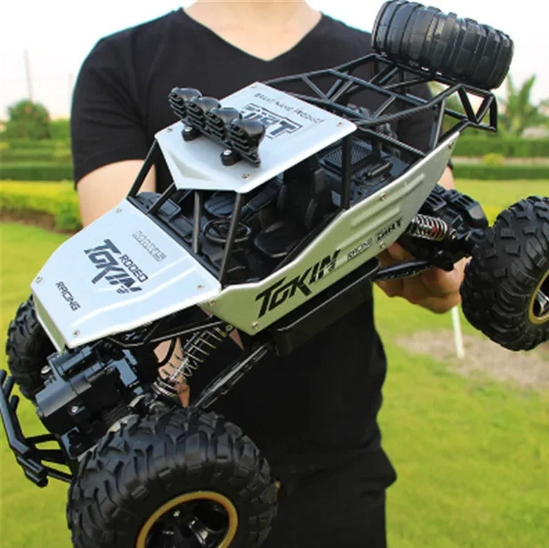 Bestuurbare Monstertruck met 4x4 Aandrijving en All-Terrain Banden – RC Off-Road Auto voor Binnen en Buiten | Sansoti