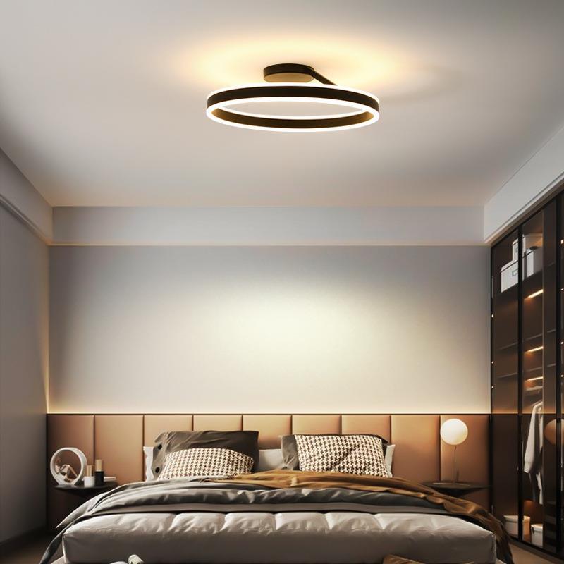 Minimalist Round Design LED Ceiling Light, Dimmable with Remote Control, Energy-Efficient for Modern Interiors | Sansoti