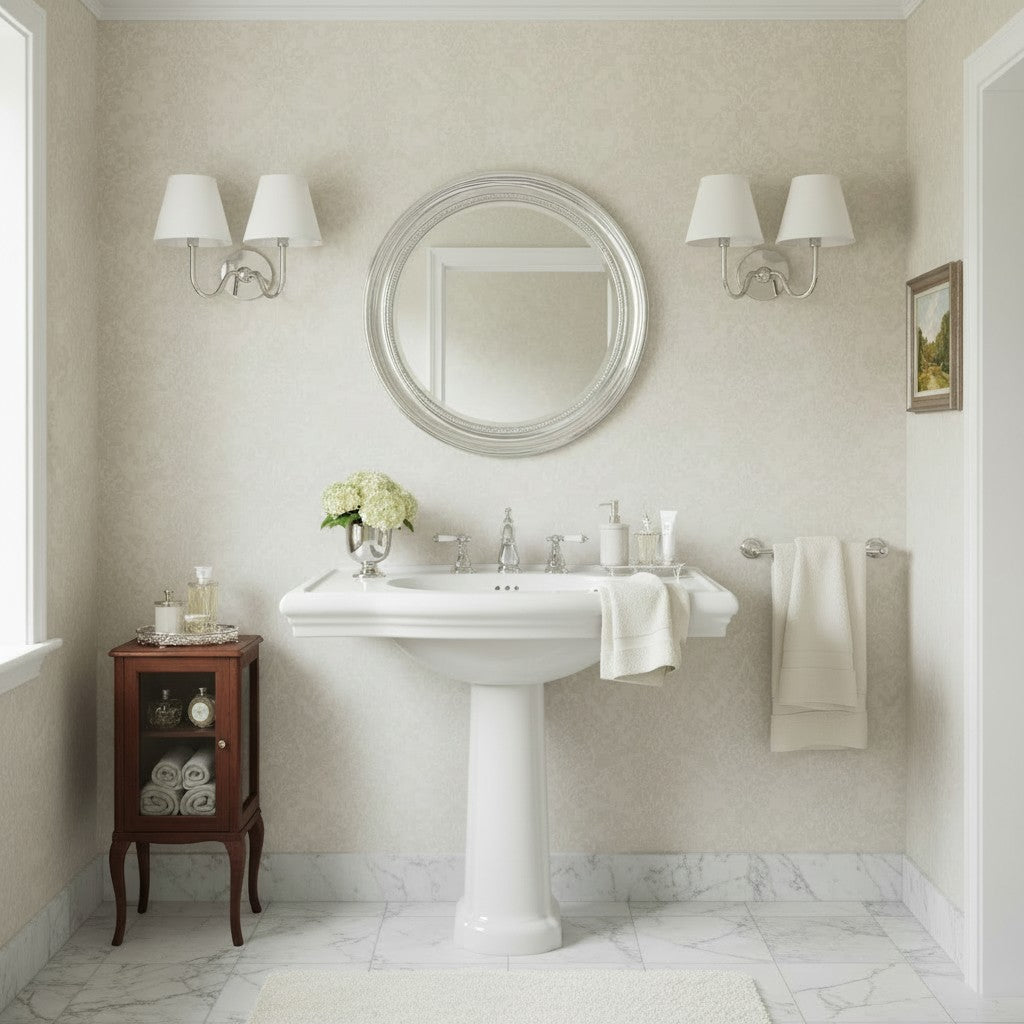 Wandlamp met Geplisseerde Stoffen Kap – Klassieke Verlichting voor Slaapkamer en Woonkamer | Sansoti