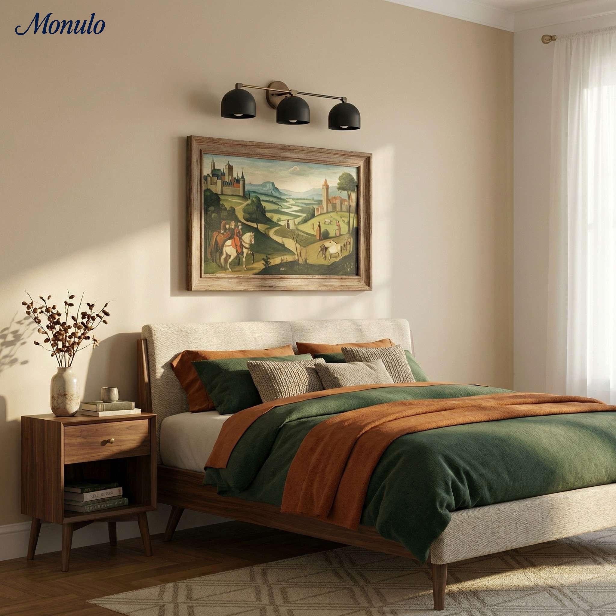 Wandlamp Koepelscherm Mid-Century Retro Design Badkamer Gang | Sansoti