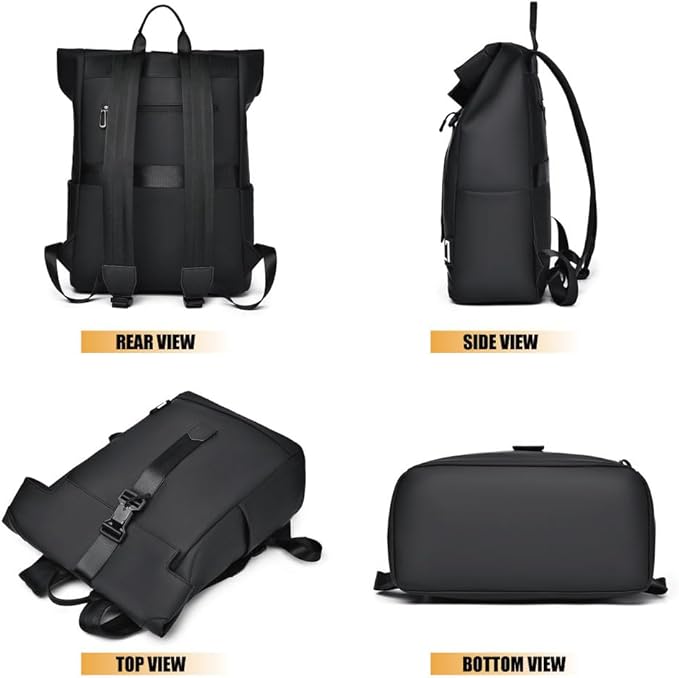 Multifunctionele Reisrugzak met USB-poort Waterdicht Lichtgewicht Laptop Dagelijkse Rugzak Comfortabel | Sansoti