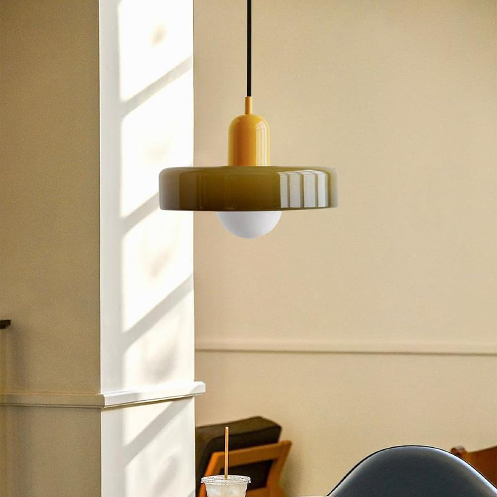 Luccon Doppelte Hängeleuchte Glas G9 35 cm Modern Esstisch Wohnzimmer Design Beleuchtung | Restfield