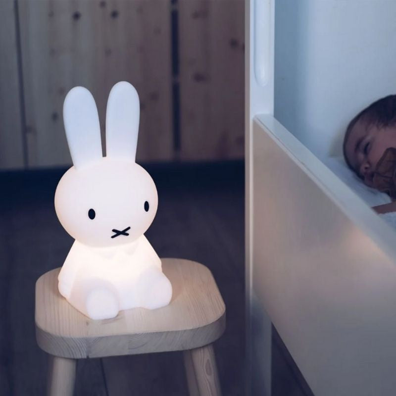 Veilleuse lapin LED dimmable blanc silicone chambre d'enfant éclairage d'ambiance lampe de table | Restfield