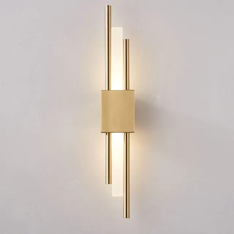 Applique murale moderne en métal et marbre, LED, lumière blanche chaude, chambre, salon, couloir, éclairage intérieur élégant | Sansoti