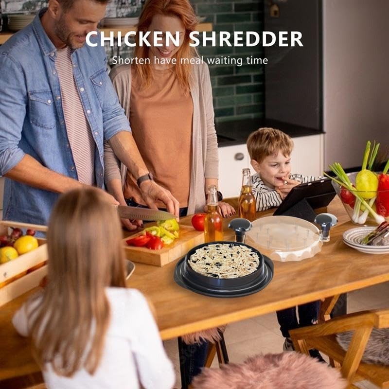 Manueller Hähnchen-Shredder mit transparentem Deckel – schnelles und gleichmäßiges Zerkleinern von Fleisch