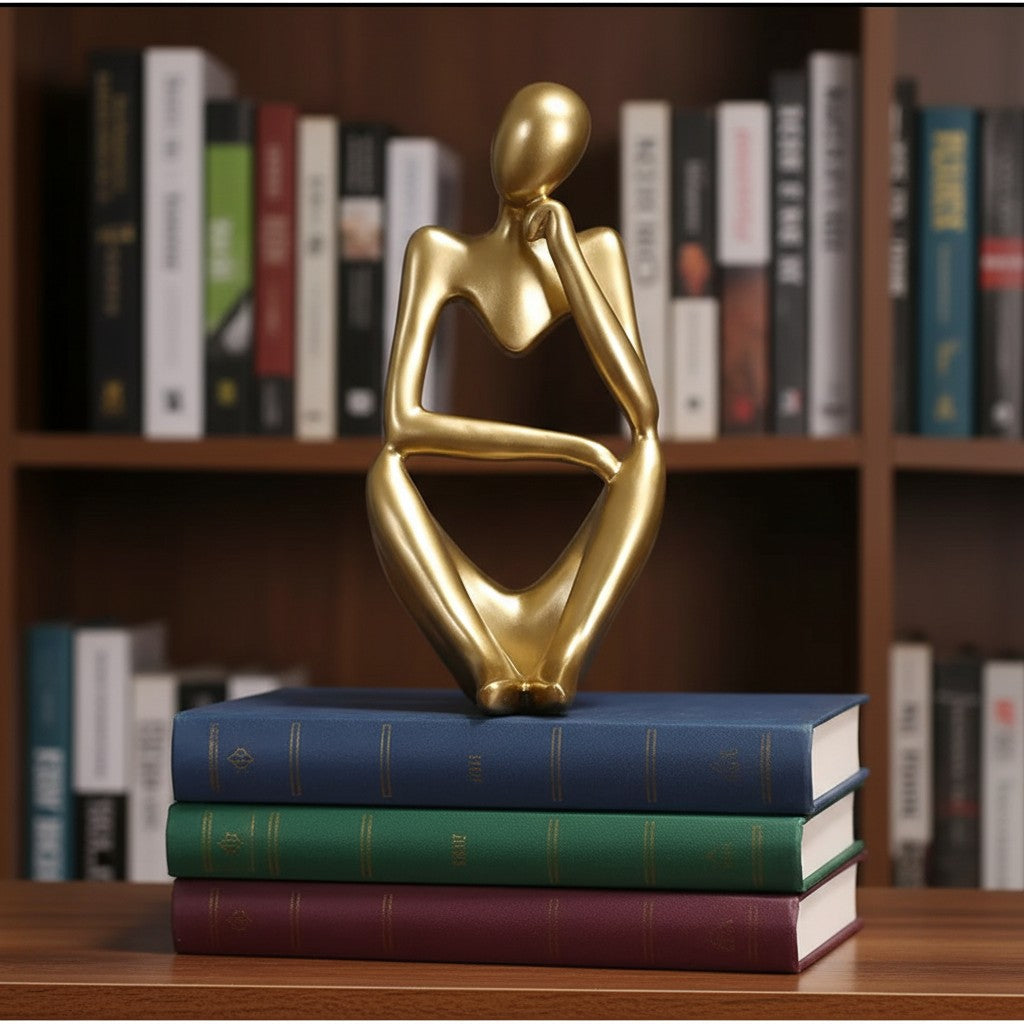 Geometrische Hondenbeeldje van IJzer – Minimalistisch Decoratief Sculptuur voor Bureau | Sansoti