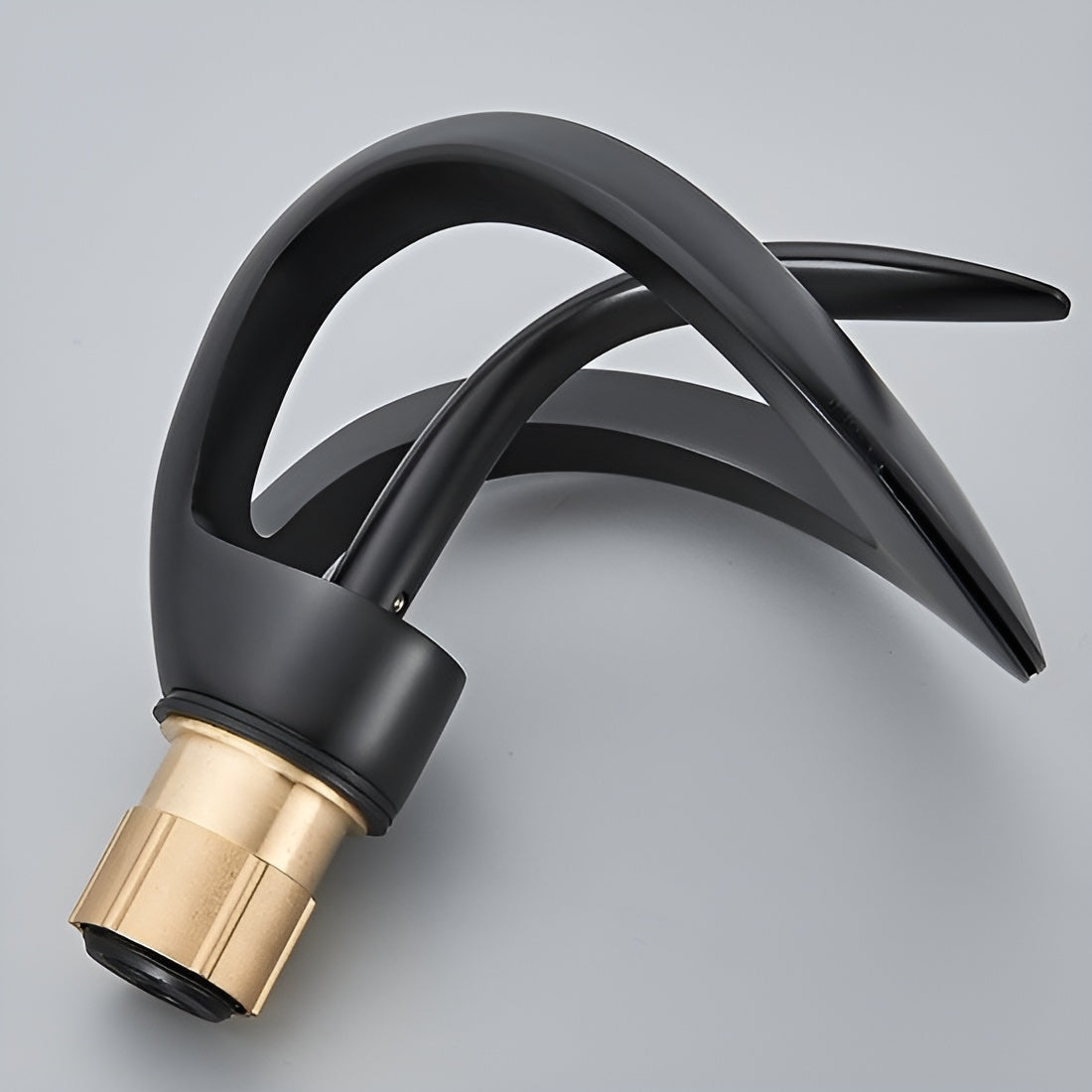 Wastafelkraan Design Waterval Mengkraan Messing Modern | Sansoti