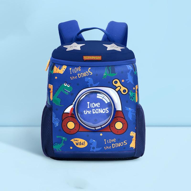 Sac à dos pour enfants avec imprimé dinosaures et bretelles réglables pour l’école maternelle et le quotidien | Sansoti