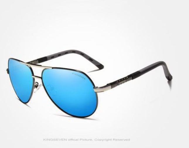 Gepolariseerde Aluminium Zonnebril met UV400 Bescherming | Vintage Design | Unisex | Sansoti