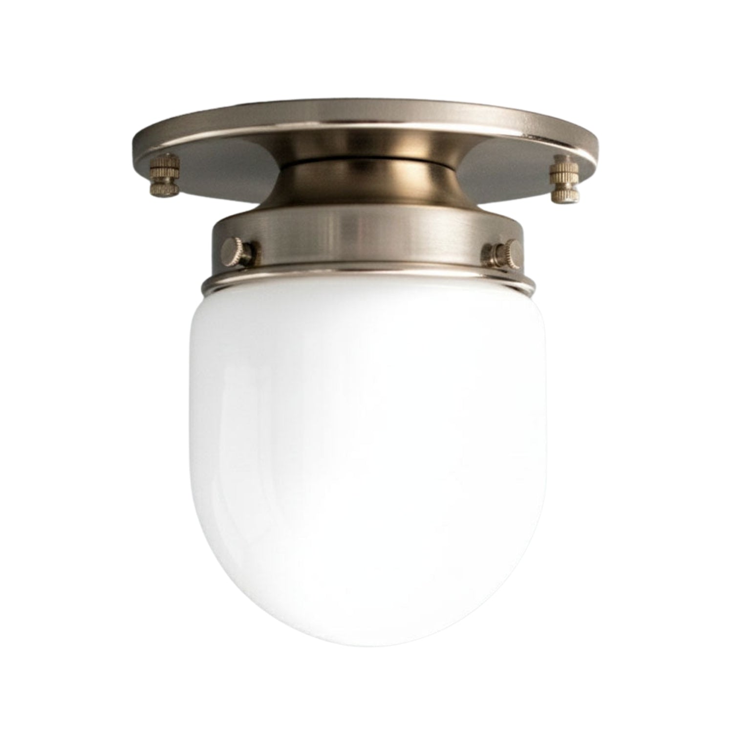 Opaal Glazen Wandlamp & Plafondlamp Dubbelfunctie Modern Design Messing | Sansoti