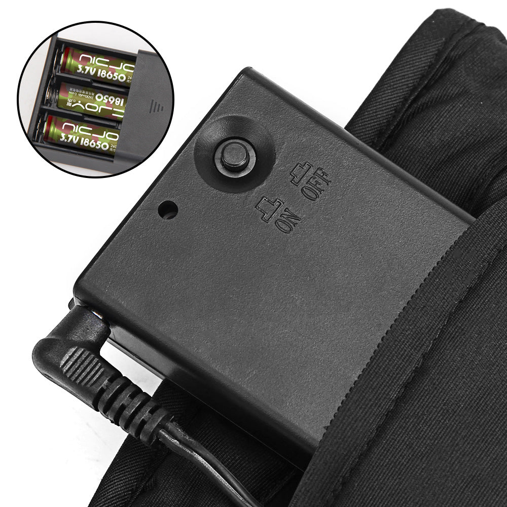 Heated Gloves Touchscreen Waterproof Thermal Winter Gloves Skiing Motorcycling Outdoor Sports | Sansoti