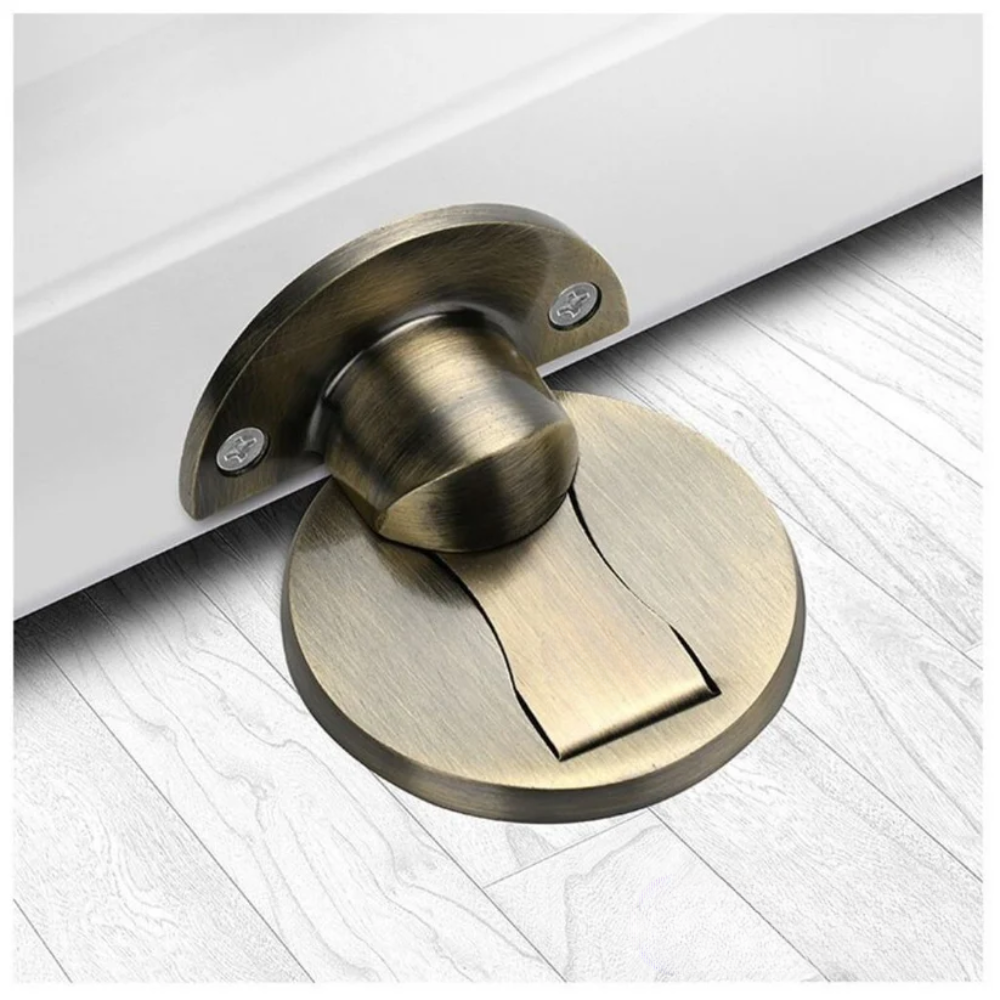 Deurstop Magnetisch RVS 304 Zilver Zwart Goud Wand Montage Deurvastzetter Deurbuffer Magneet Deurstophouder | Sansoti