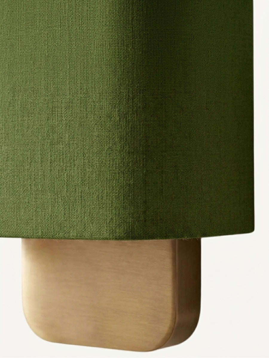 Stoffen Wandlamp met Metalen Fitting voor Leeslicht Slaapkamer | Sansoti