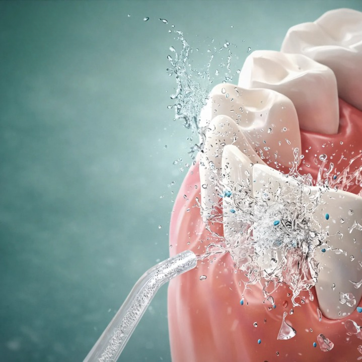 Mondverzorging Waterflosser met Wisselbare Opzetstukken | 3 Reinigingsmodi | IPX6 Waterdicht | Sansoti