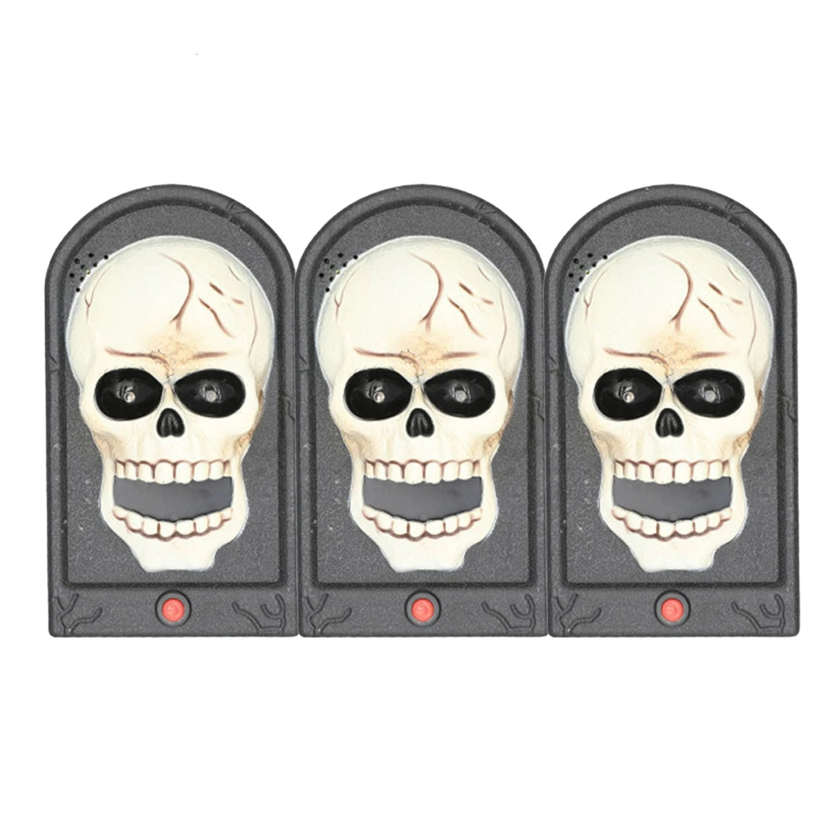 Ghostly Motion Sensor Doorbell with Spooky Sounds Halloween Decoration for Parties and Theme Parties | Sansoti