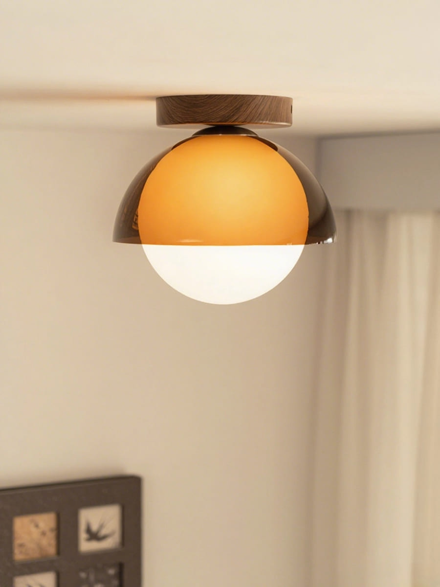 Vintage Plafondlamp met Zonsondergangstinten voor Gang en Entree – Moderne Sfeerverlichting | Sansoti