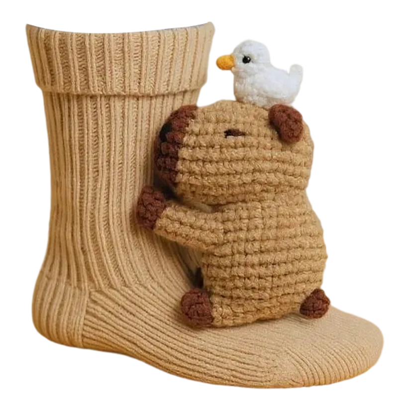 Knuffel Sokken met Dieren Design – Zachte Hugsokken voor Warmte en Comfort | Sansoti