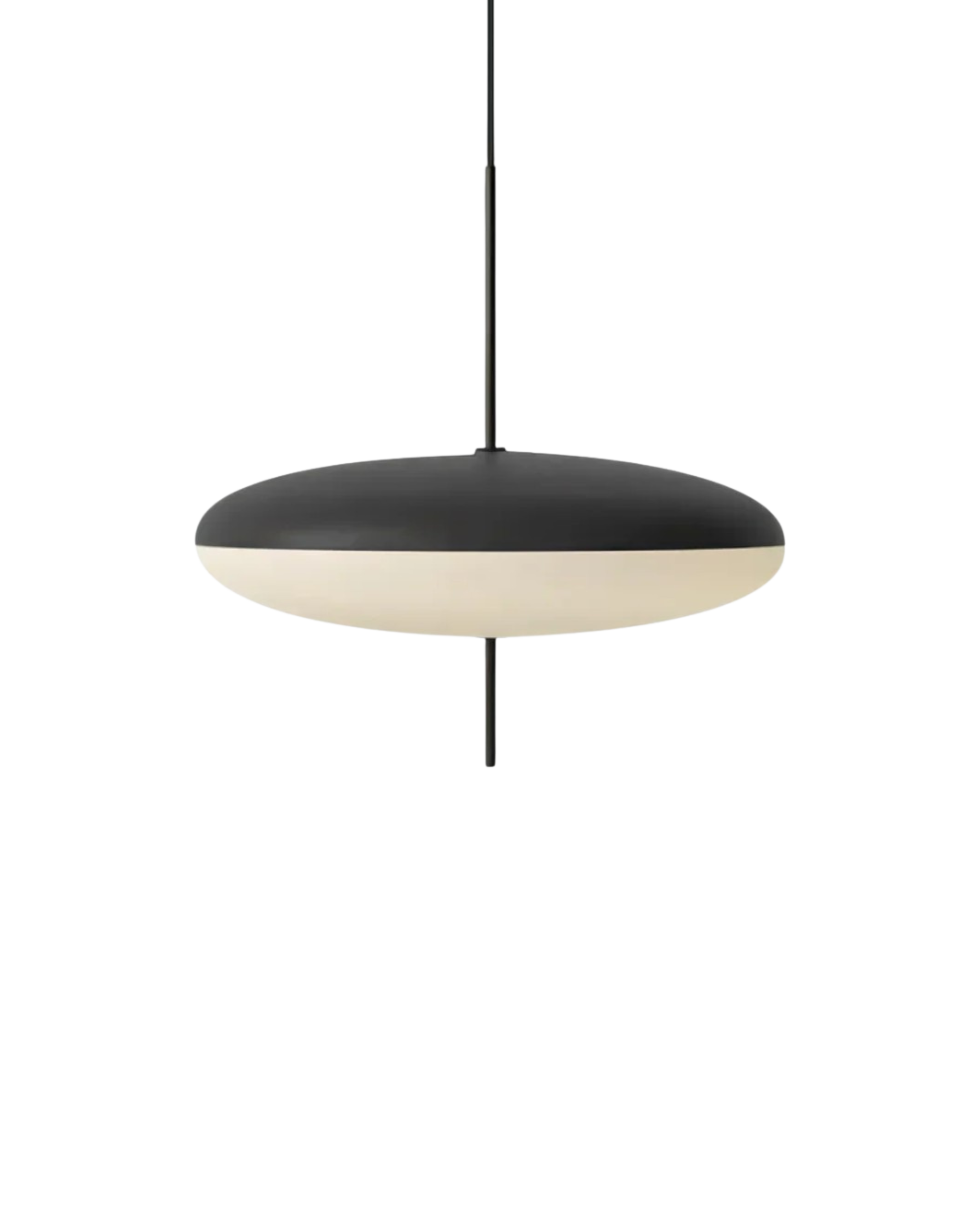 Moderne Hanglamp Met Zwevend Design In Acryl En Metaal Met Warme Diffuse Verlichting | Sansoti