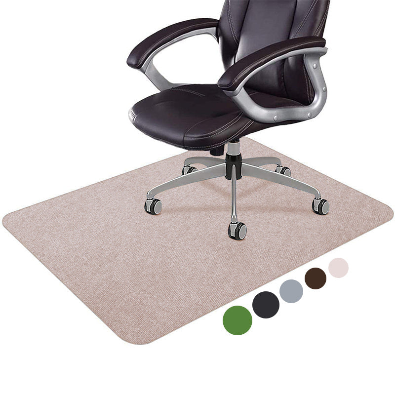 Transparente PVC-Bodenschutzmatte für Bürostühle 89x120cm für Hartparkett und Laminat, rutschfeste Stuhlunterlage | Sansoti