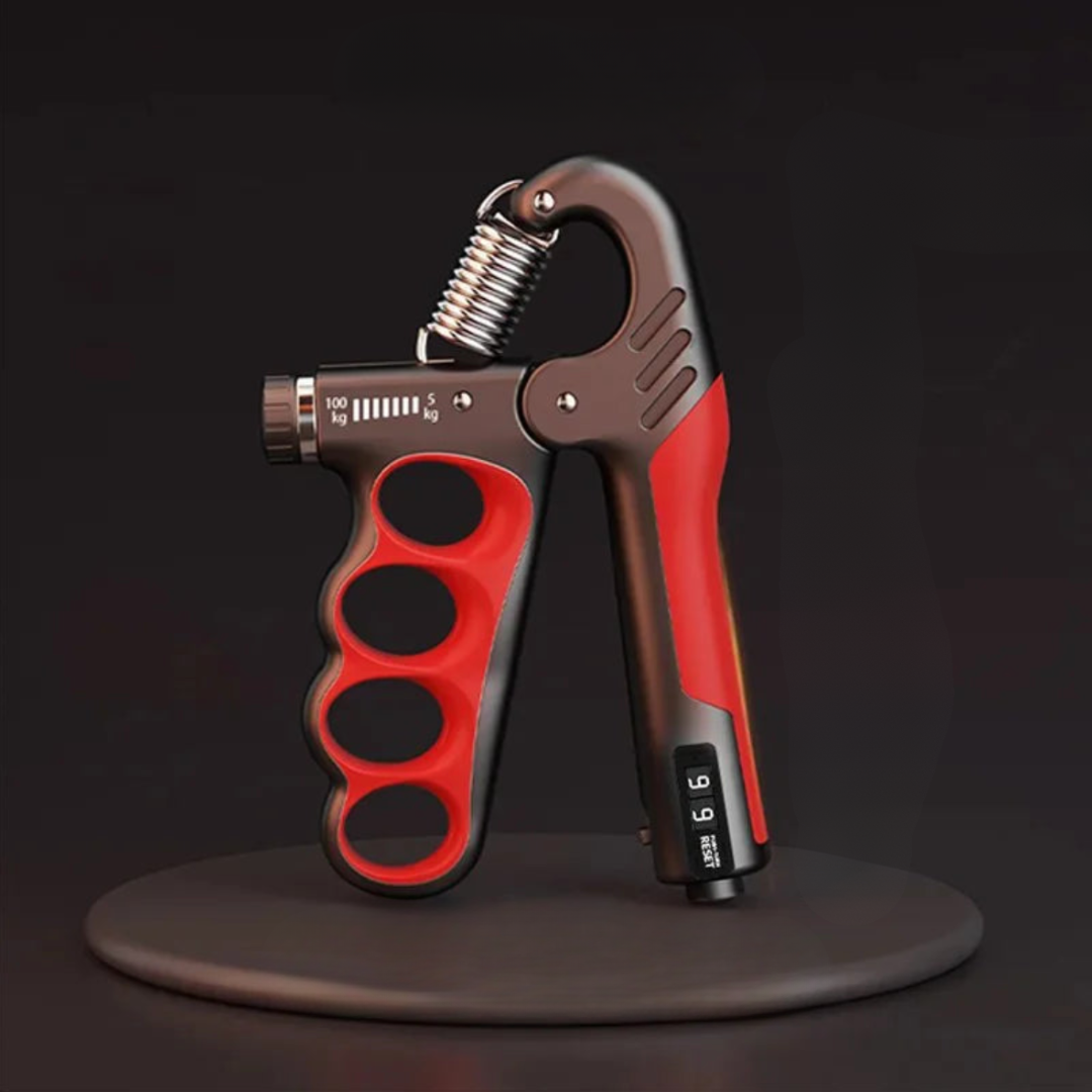 Adjustable Metal Hand Gripper Grip Strengthener Fitness Strength Training Rehabilitation Forearm Training Muscle Building | Sansoti