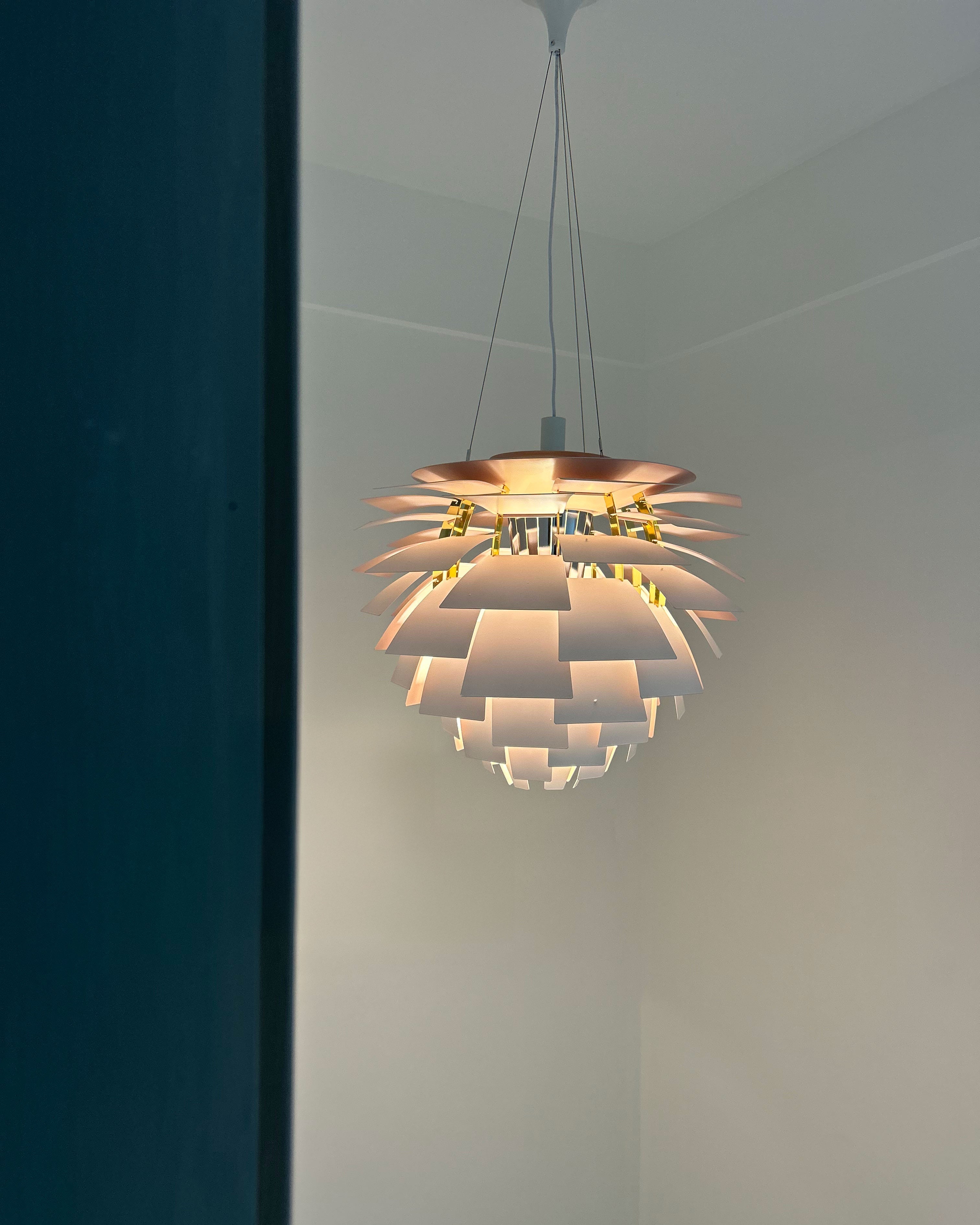 Hanglamp Dennenappel Metaal Klassiek Warm Wit Verstelbaar Snoer Woonkamer | Sansoti
