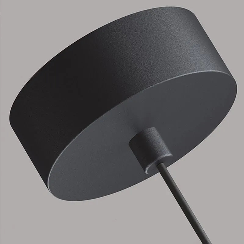 Hanglamp Metaal Zwart Lineair Design LED Dimbaar 3 Lichtstanden Modern Woonkamer Slaapkamer Eetkamer | Sansoti