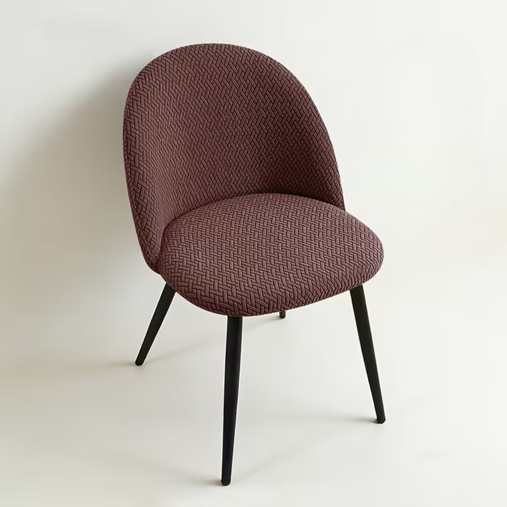 Elastische Stuhlhussen im Set für Esszimmerstühle, moderner Stretch-Bezug, waschbar, 4 bis 6 Stück | Sansoti