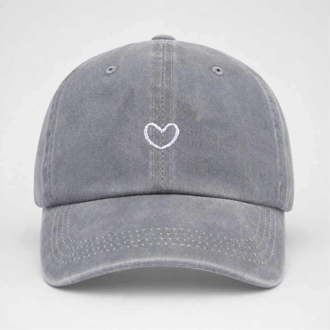 Katoenen Pet met Opening voor Paardenstaart Verstelbare Vintage Baseball Cap Gewassen Look Sportief Dames | Sansoti
