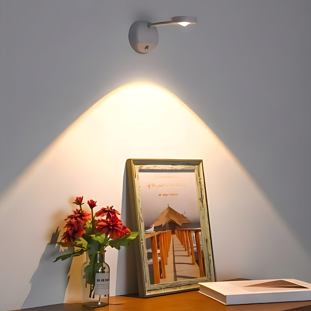 Draadloze LED Spotverlichting met Bewegingssensor 360° Verstelbaar Warm/Neutraal/Koel Wit Oplaadbaar USB-C | Sansoti