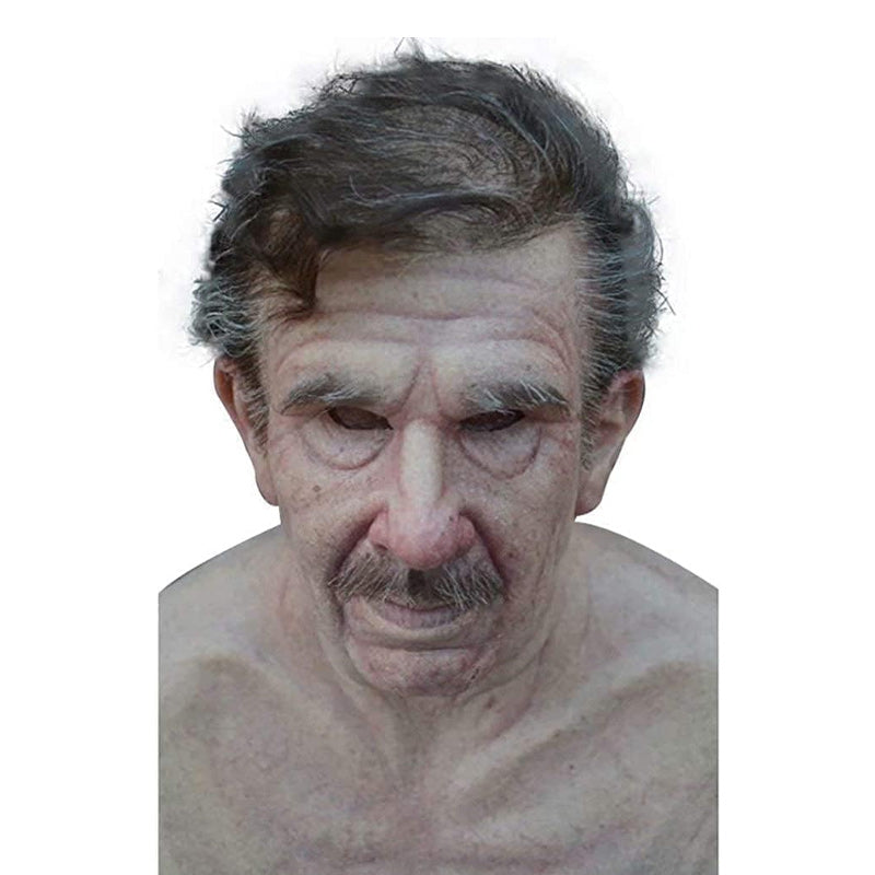 Realistic Latex Full Face Mask for Halloween Cosplay Parties Horror Costume Carnival Theater | Sansoti