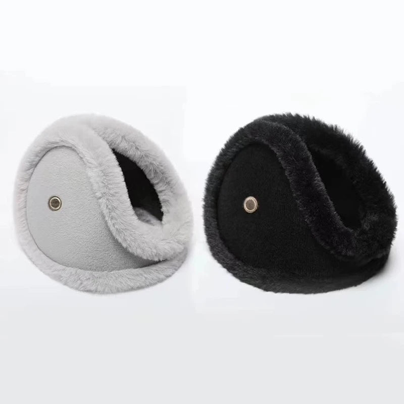 Plush Winter Earmuffs with Opening and Adjustable Headband for Women and Men, Cold Weather Accessory | Sansoti