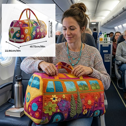Gesteppte Weekendtas met Verstevigde Bodem – Handbagage Reistas voor Vliegtuig Sporttasje Weekend Reizen | Sansoti