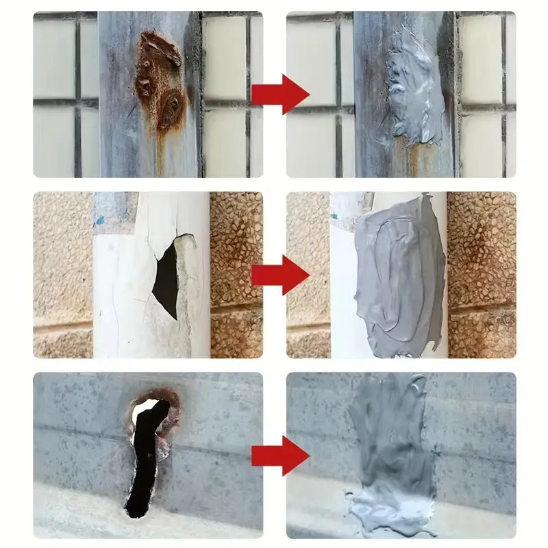 Industriële Metaalreparatielijm Set — Sterke Afdichting voor Buizen en Metalen Oppervlakken | Sansoti