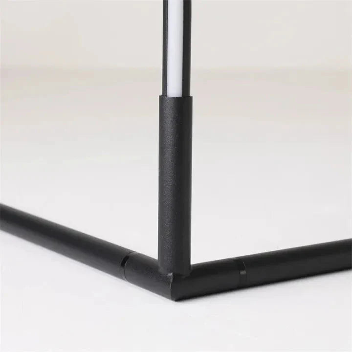 Staande Lamp LED Dimbaar 3 Lichtkleuren Afstandsbediening 142cm Aluminium Hoeklamp Woonkamer Slaapkamer 3000K 4000K 6000K Sfeerverlichting Zwart Wit | Sansoti