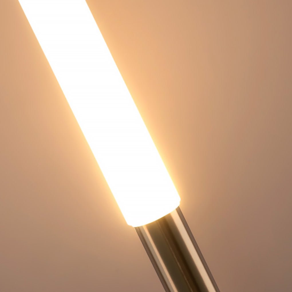 Solar-LED-Schilflampen, 6-teiliges Set, schwarz-gold, wasserdicht, Gartenbeleuchtung, Außenleuchten, stimmungsvolles Licht, Solarenergie | Sansoti