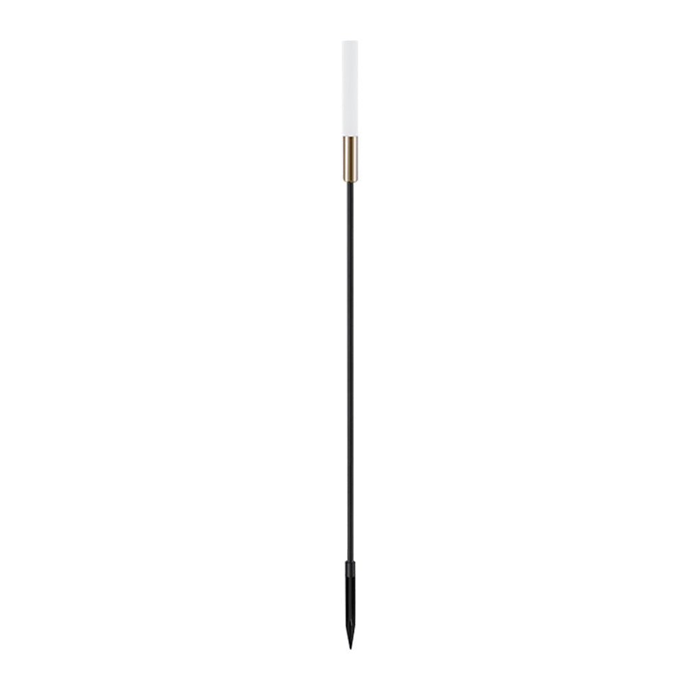 Solar-LED-Schilflampen, 6-teiliges Set, schwarz-gold, wasserdicht, Gartenbeleuchtung, Außenleuchten, stimmungsvolles Licht, Solarenergie | Sansoti