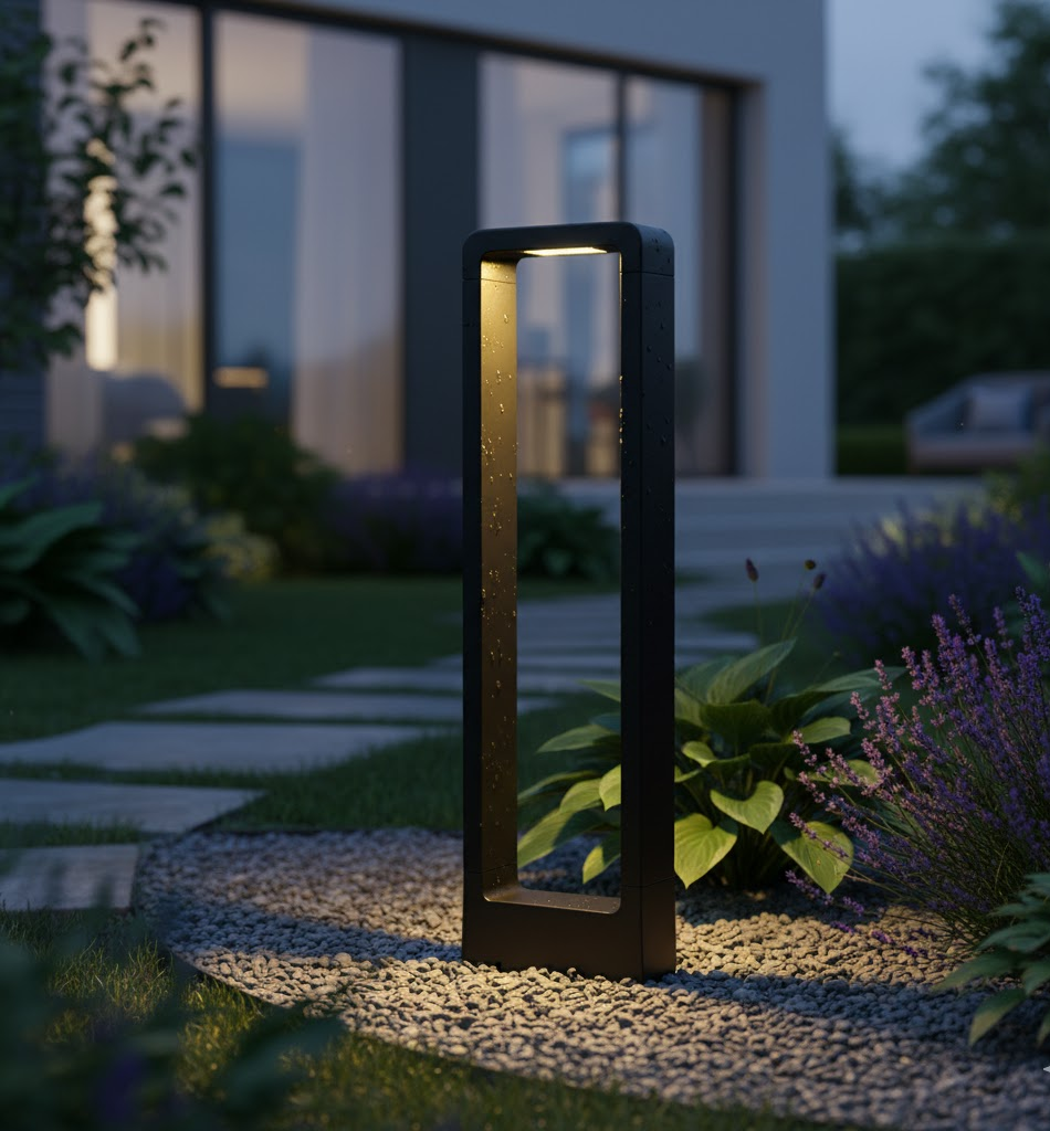 Staande tuinlamp LED aluminium waterdicht moderne buitenverlichting voor pad terras oprit tuin 30-100cm | Sansoti