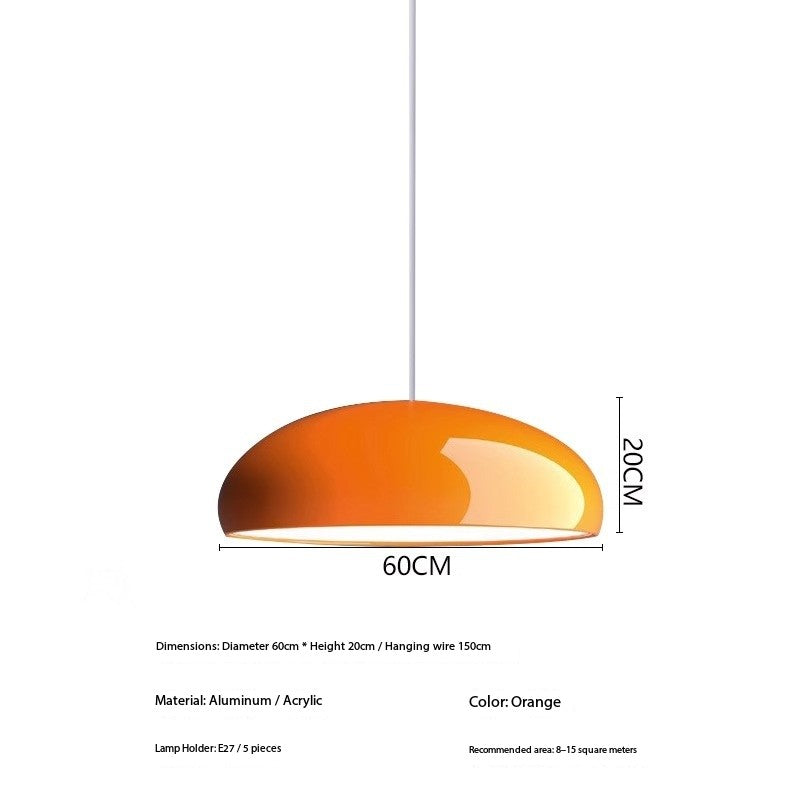 Hanglamp Italiaans Design LED Modern Metaal Rood Wit Zwart | Sansoti