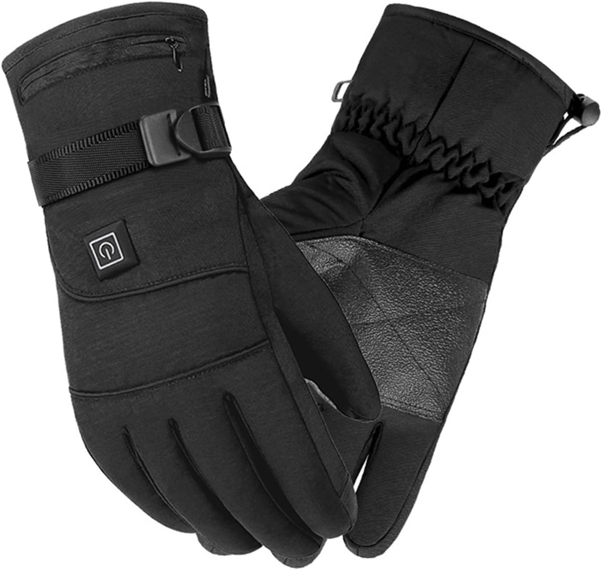 Beheizte Handschuhe mit Thermoheizung, wasserdicht, Touchscreen, für Winter, Skifahren, Outdoor und Wandern | Sansoti