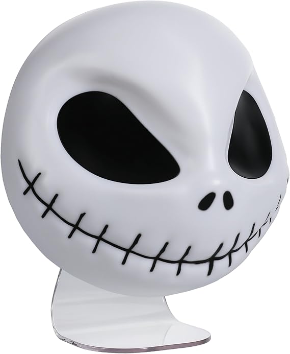 Dekoracyjna lampka nocna z figurką Jacka Skellingtona, kolorowa lampka LED w stylu Halloween, lampka nastrojowa i dekoracja do pokoju dziecięcego | Sansoti