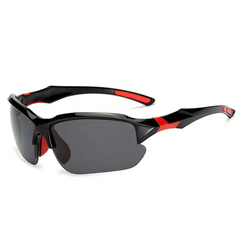 Sportieve Zonnebril met Gepolariseerde Glazen voor Fietsen en Hardlopen Zomer 2025 - UV-Bescherming Lichtgewicht Frame Unisex Outdoor Sport Eyewear | Sansoti