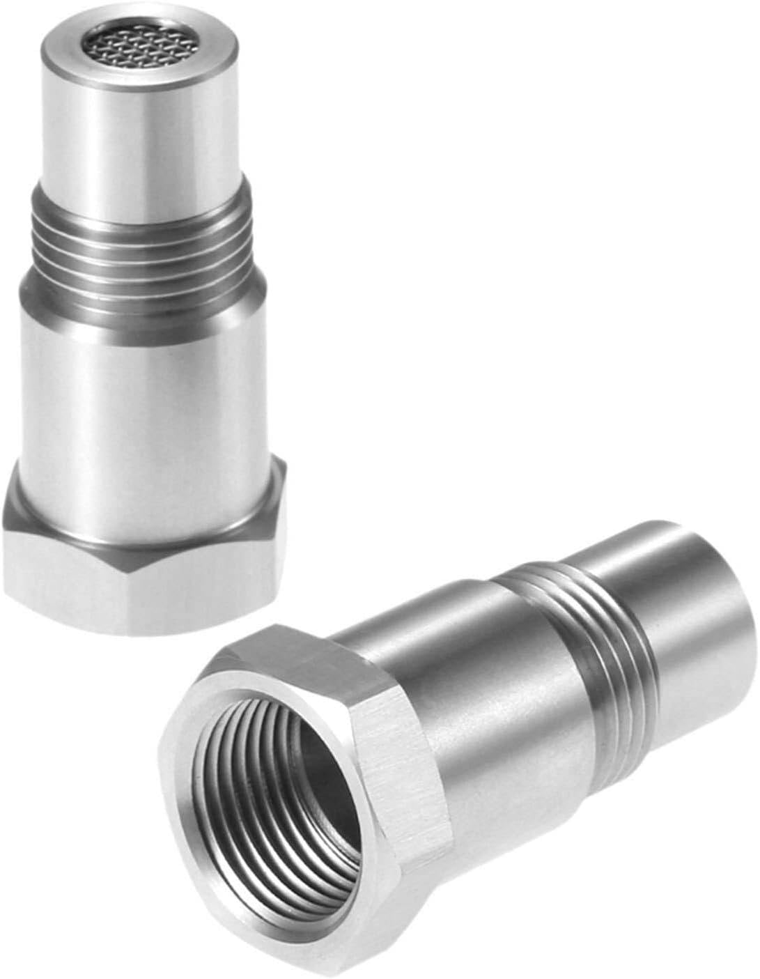 Adaptateur de capteur O2 avec mini-catalyseur, acier inoxydable, M18x1.5, système d’échappement, suppression du CEL, pour automobile et sport automobile | Sansoti