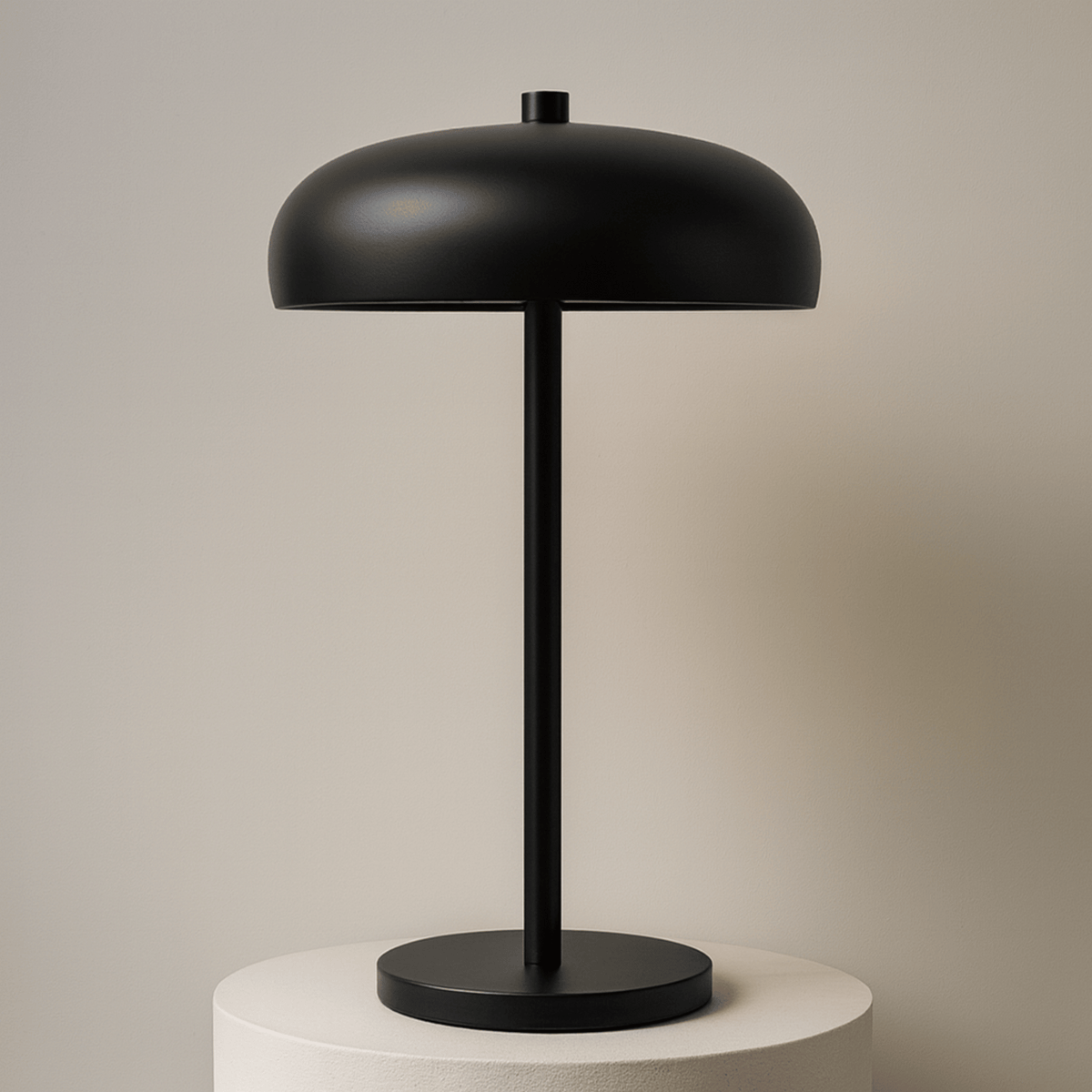 Lampe de table rechargeable avec commande tactile, en fer, 5W, LED à intensité variable, lampe de chevet sans fil et d’ambiance | Sansoti