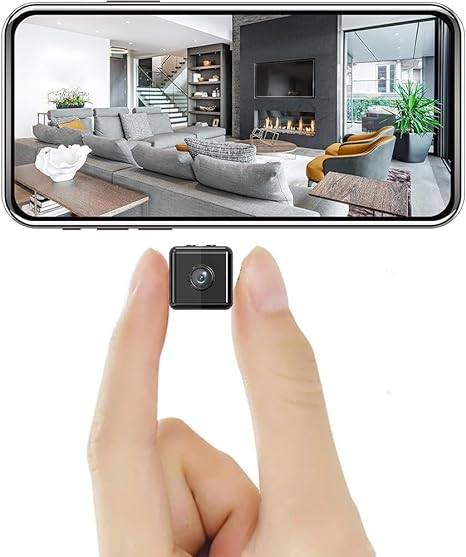 Wireless Mini WiFi Security Camera 1080P Full HD with Night Vision and Motion Detection for Indoor and Outdoor Use | Sansoti