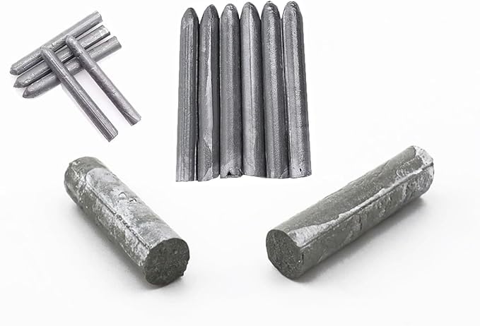 Aluminium Lasstaafset (10 Stuks) – Repareer Metalen Oppervlakken met Aansteker of Brander | Sansoti