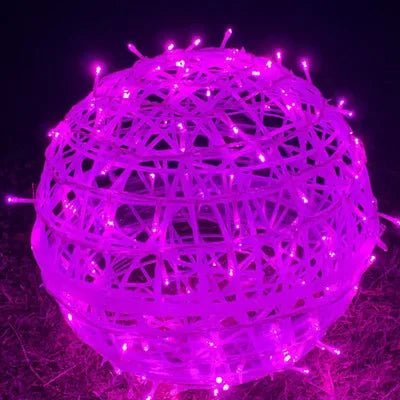 LED Lichtbol Buiten Waterdicht 20cm IP65 Warm Wit Tuinverlichting | Sansoti