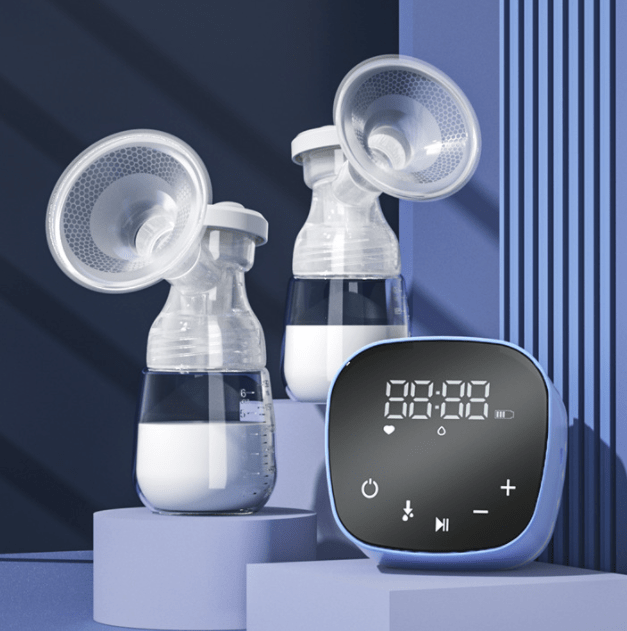 Tire-lait électrique double à 3 modes, rechargeable par USB, moteur silencieux, mains libres, allaitement confortable | Sansoti
