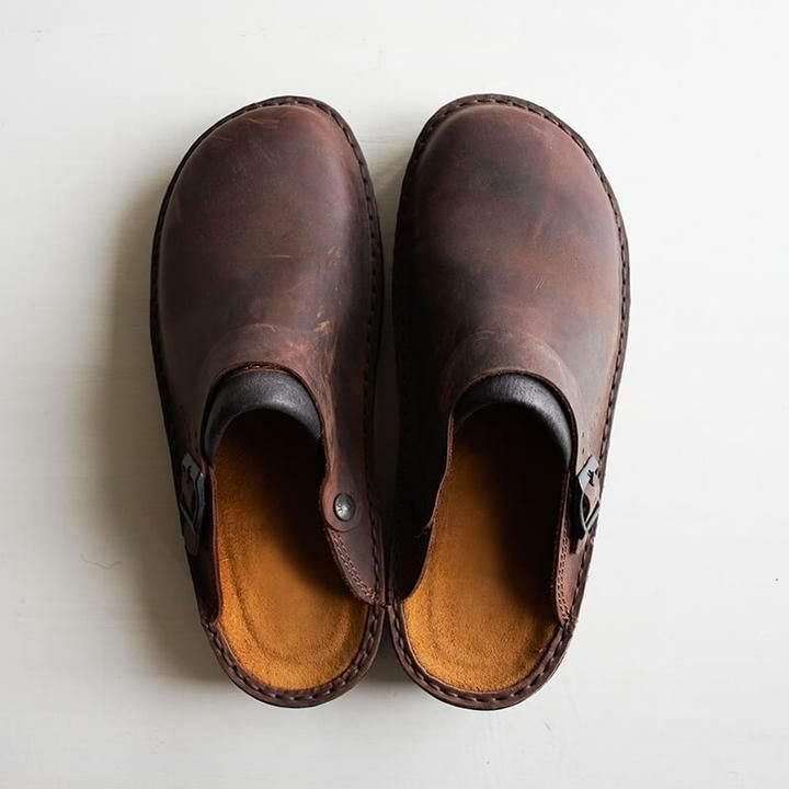 Comfortabele Houten Clogs voor Heren – Casual Schoeisel met Stevige Zool | Sansoti